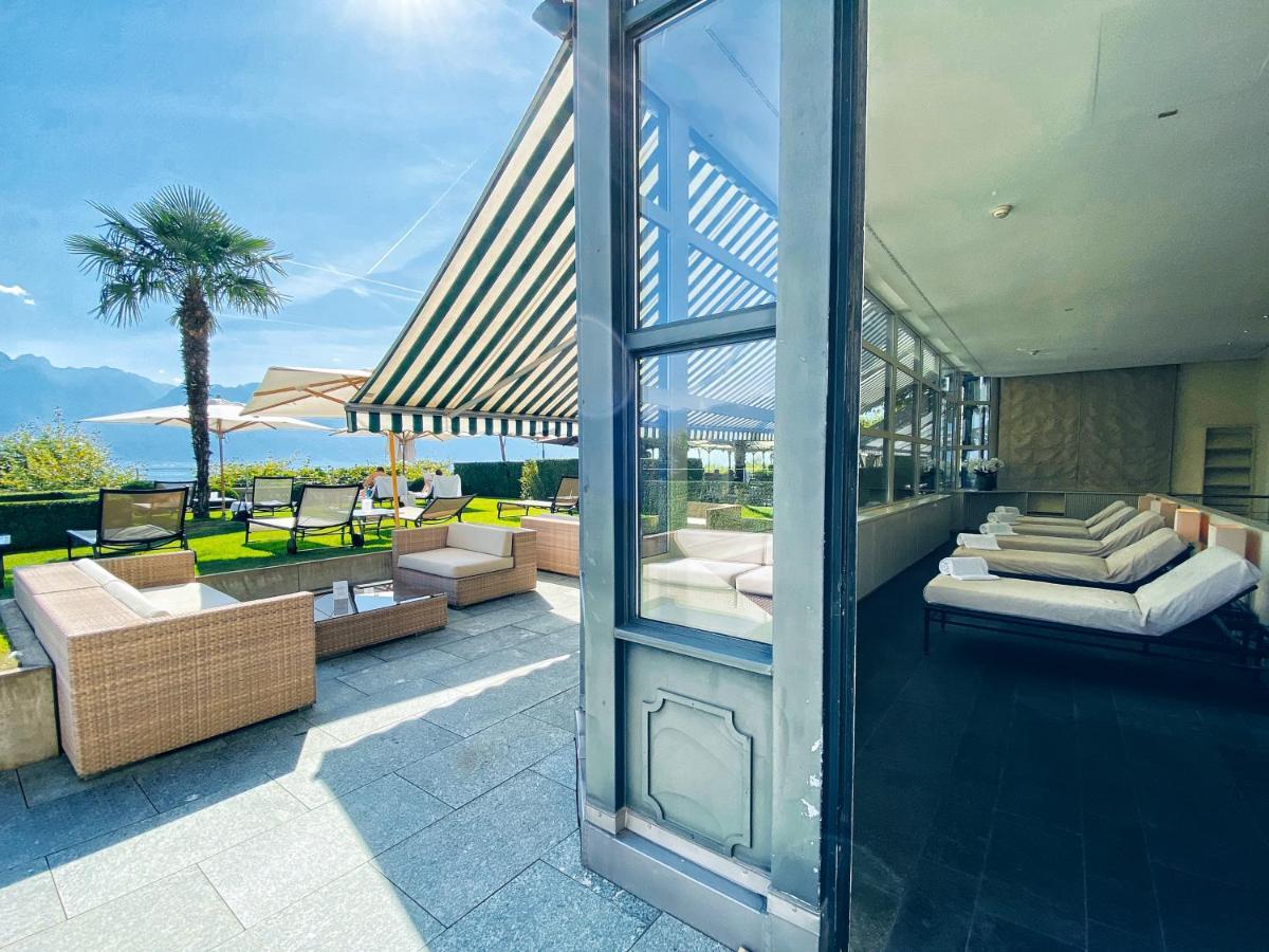 Hotel Des Trois Couronnes & Spa - The Leading Hotels Of The World Vevey Exterior foto